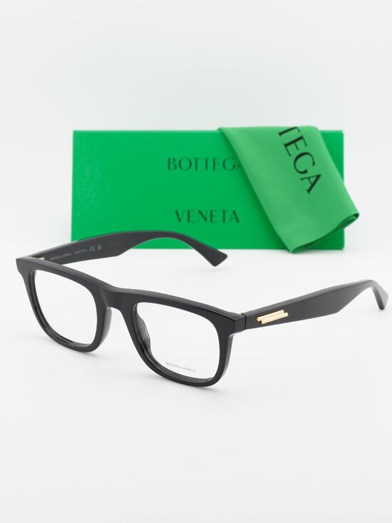 Bottega Veneta Other - Bottega Veneta BV1129O 001 Rectangle Eyeglasses – Black 50mm